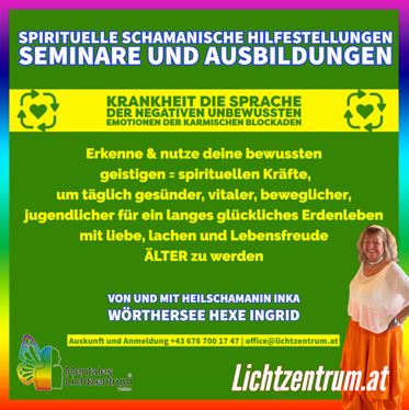 Spirituelle Schamanische Hilfestellungen - Seminare und Ausbildungen