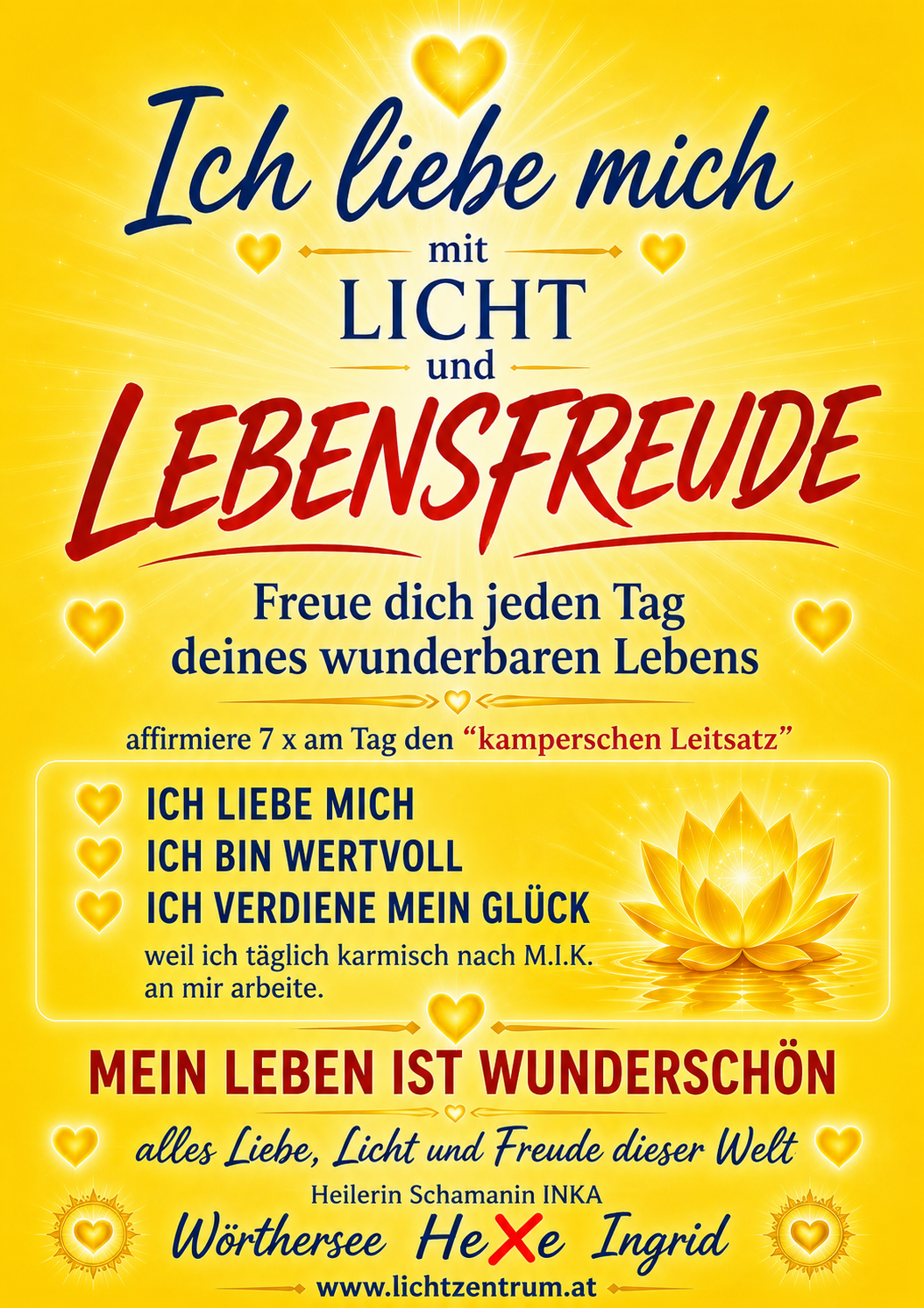Ich liebe mich